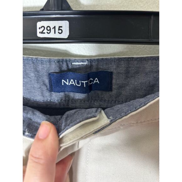 NWT Men's Nautica Khaki Deck Short Sz 38W - Picture 1 of 3